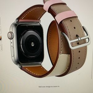Genuine Leather Apple Watch Band 44mm Series 4